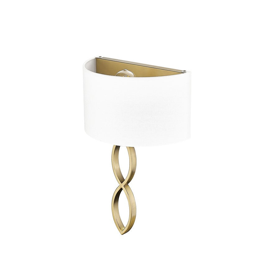 Millennium Lighting Rylee 1Lt Wall Sconce, Vintage Brass