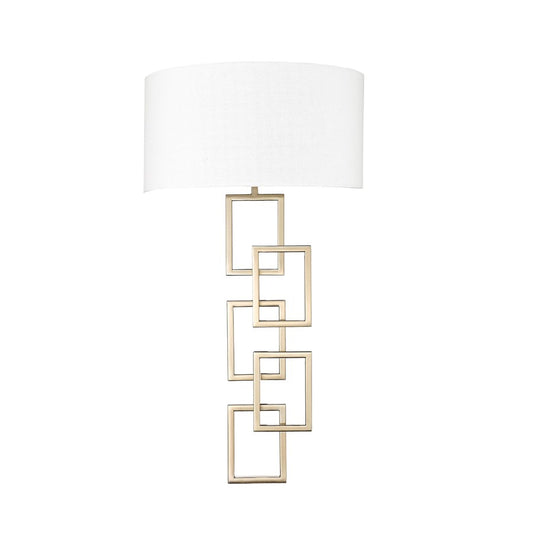 Millennium Lighting Rylee 2 Light Bathroom Wall Sconce, Modern Gold - 14102-MG