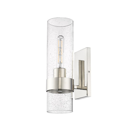Millennium Lighting 1Lt Wall Sconce, Polished Nickel/Clear