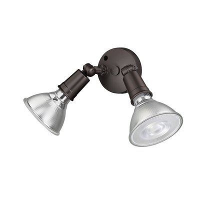 Millennium Lighting 2Lt 5" Security Flood Light, Bronze/Bronze