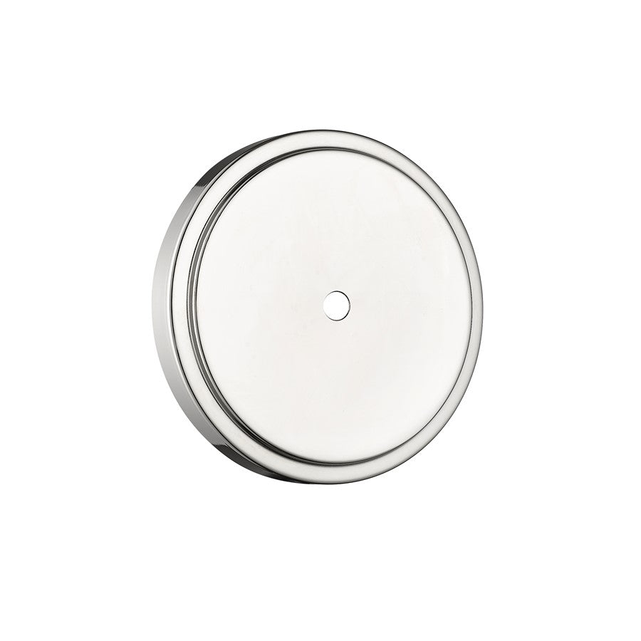 Millennium Lighting Adorra 8Lt 40" Chandelier, Polished Nickel/White