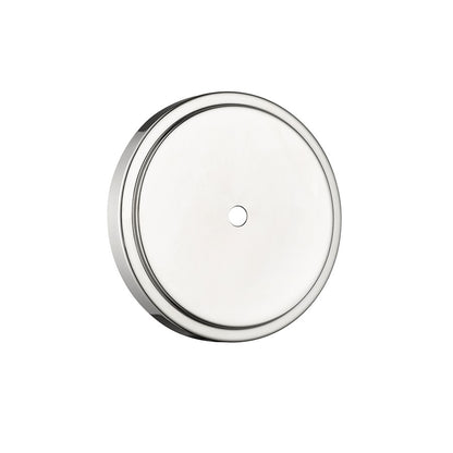 Millennium Lighting Adorra 8Lt 40" Chandelier, Polished Nickel/White