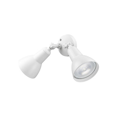 Millennium Lighting 2Lt 16" Security Flood Light, White/White