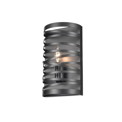 Millennium Lighting 1 Light Wall Sconce, Matte Black