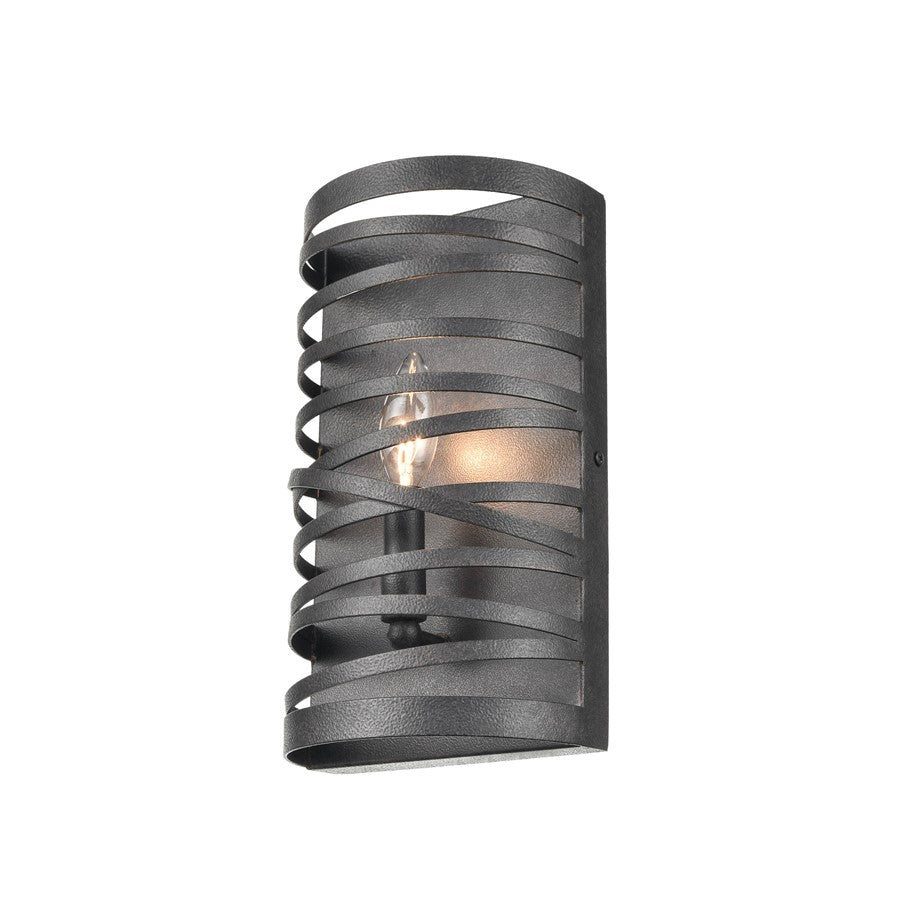 929 Lighting 1Lt Wall Sconce, Weathered Iron