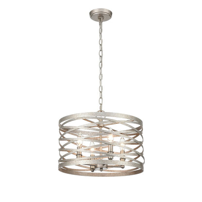 Millennium Lighting 4 Light Pendant, Antique Nickel