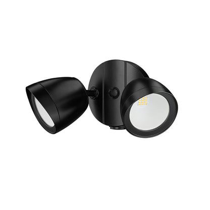 Millennium Lighting 2Lt 9" Security Flood Light, Black/Black