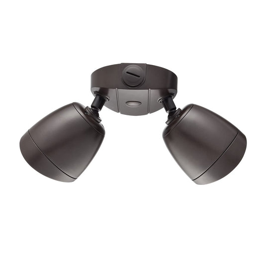 Millennium Lighting Security Flood Light, Bronze/Clear - 18002-PBZ