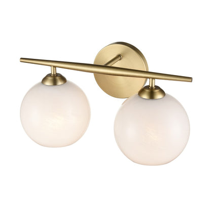 Millennium Lighting Kimorra 2Lt Vanity, Vintage Brass