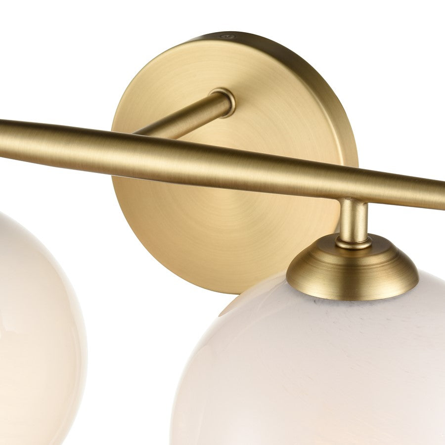 Millennium Lighting Kimorra 2Lt Vanity, Vintage Brass