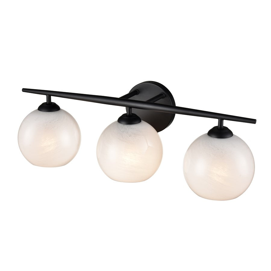 Millennium Lighting Kimorra 3Lt Vanity, Black