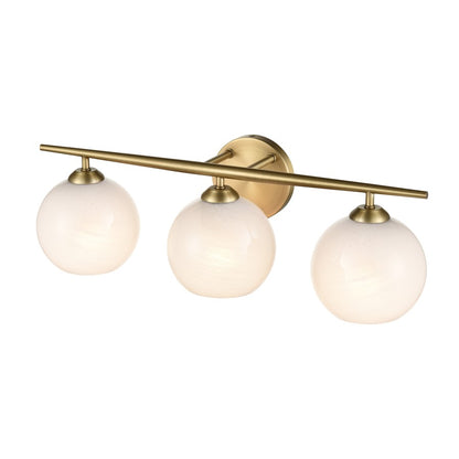 Millennium Lighting Kimorra 3Lt Vanity, Vintage Brass