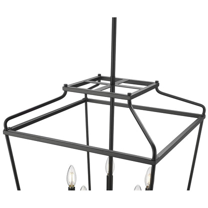 Millennium Lighting Nellita 5Lt 18" Pendant, Black