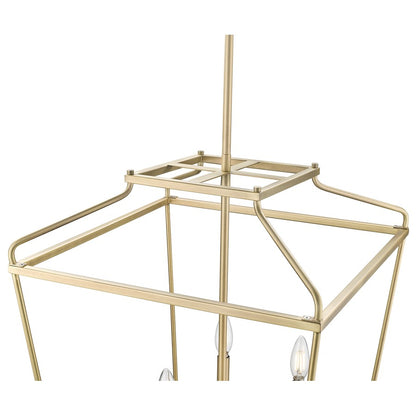 Millennium Lighting Nellita 5Lt 18" Pendant, Vintage Brass