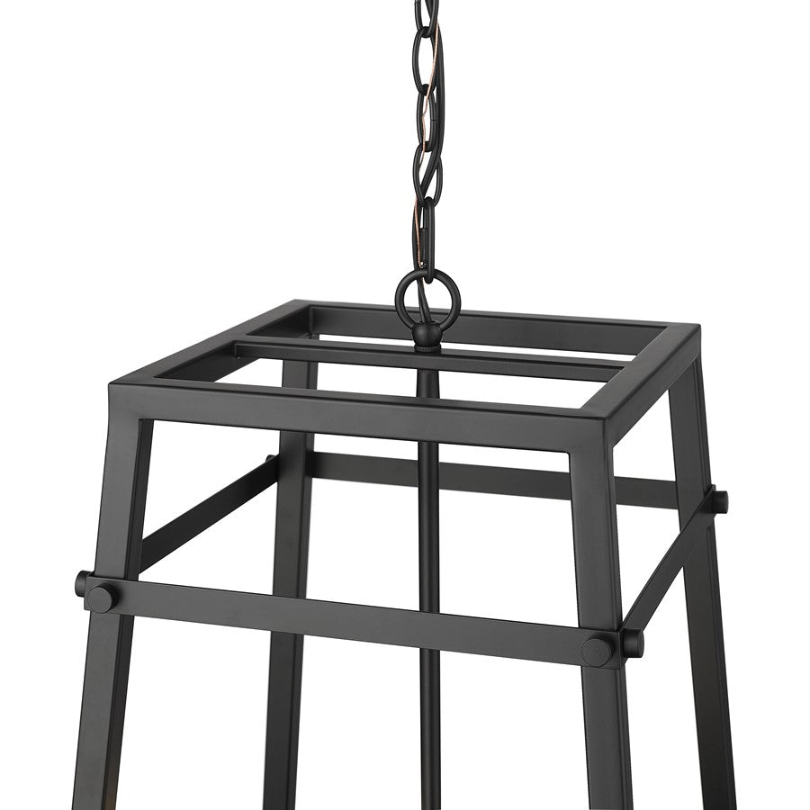 Millennium Lighting Tellsa 4Lt 24" Pendant, Black