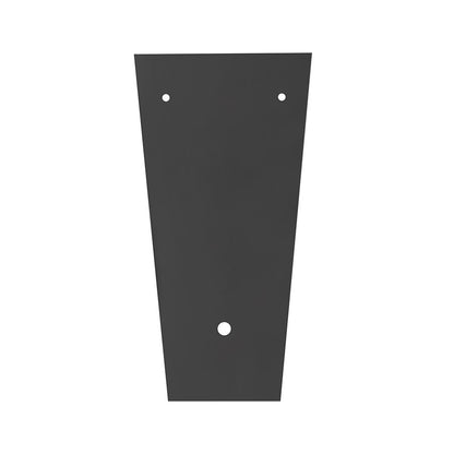 Millennium Lighting Sumerlin 1Lt 15" Outdoor Sconce, Black/Clear