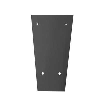 Millennium Lighting Sumerlin 2Lt 19" Outdoor Sconce, Black/Clear