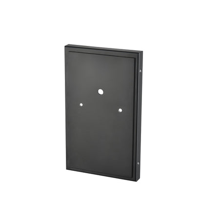 Millennium Lighting Beaufort 2Lt 22" Outdoor Sconce, Black/Clear