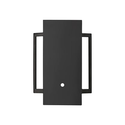 Millennium Lighting Rezi 1Lt 10" Wall Sconce, Black/Clear Handmade