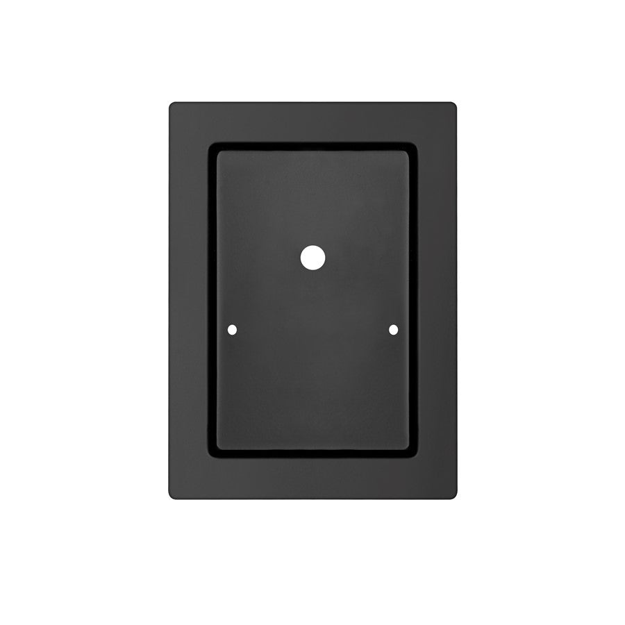 Millennium Beaufort 1Lt 18" Outdoor Wall Sconce, Black/Clear