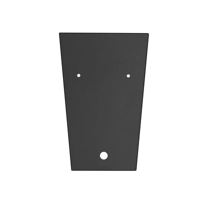 Millennium Lighting Munger 1Lt 11" Outdoor Wall Sconce, Black/Clear