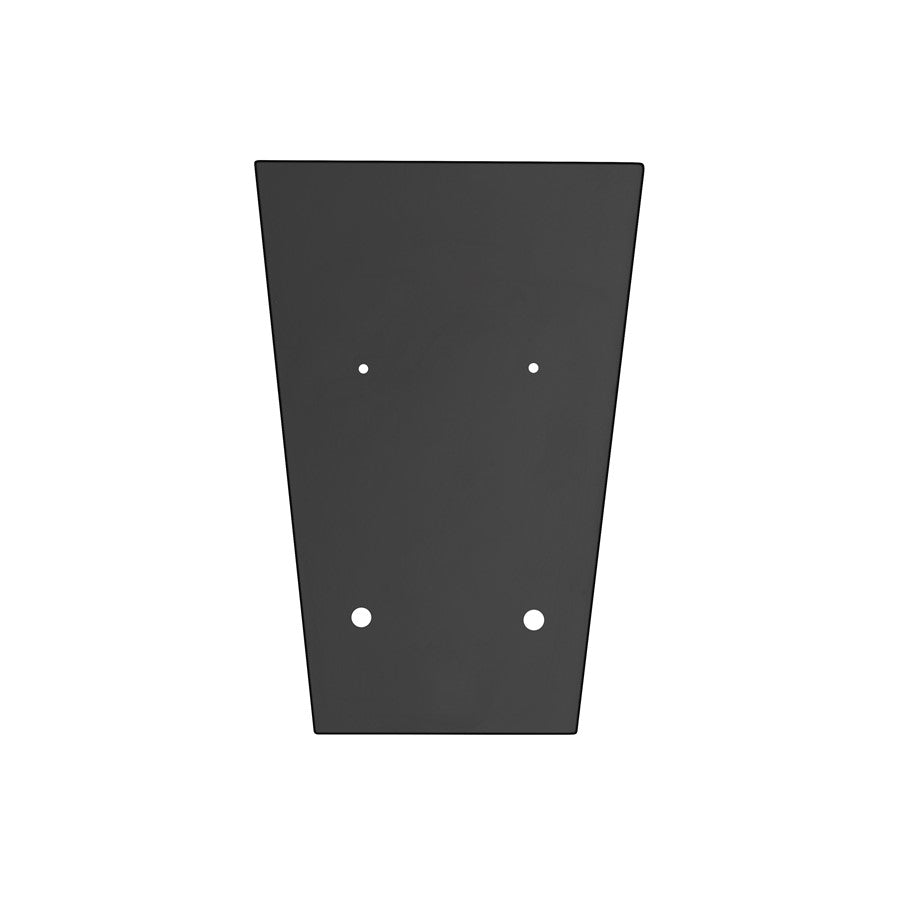 Millennium Lighting Munger 2Lt 17" Outdoor Wall Sconce, Black/Clear