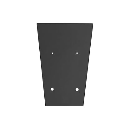 Millennium Lighting Munger 2Lt 17" Outdoor Wall Sconce, Black/Clear