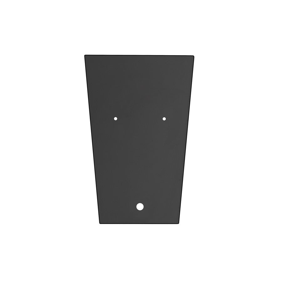 Millennium Lighting Munger 1Lt 14" Outdoor Wall Sconce, Black/Clear