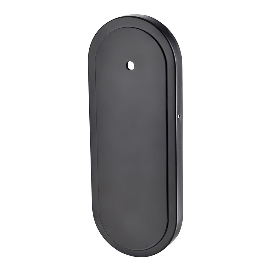 Millennium Lighting Luxio 1Lt 20" Outdoor Wall Sconce, Black/Clear