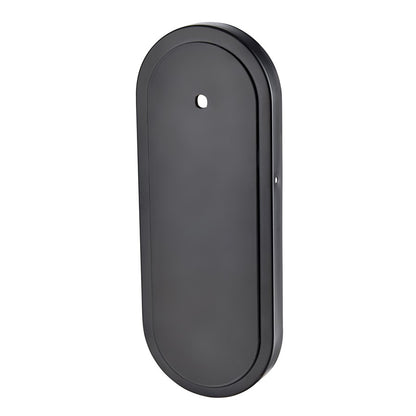 Millennium Lighting Luxio 1Lt 20" Outdoor Wall Sconce, Black/Clear