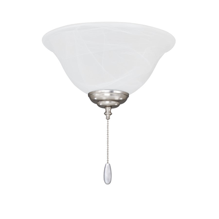 RP Lighting LED 3x9W ES-4.0 Light Kit, Nickel/Satin White - 1RP18BN-SG-ES
