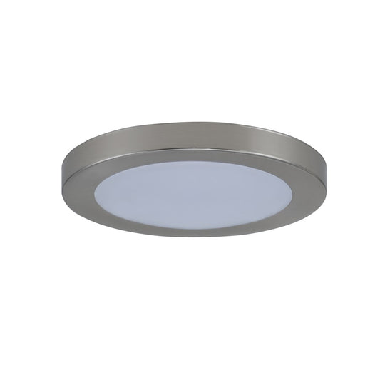 RP Lighting 7" LED Light Kit-17W 3K, Nickel/Opaque - 1RP88LED-BN