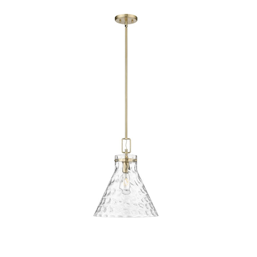 Millennium Lighting Barlon 1Lt Pendant, Modern Gold/Clear - 20201-MG