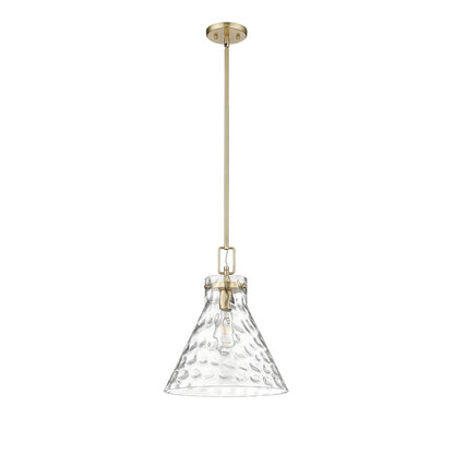 Millennium Lighting Barlon 1Lt Pendant, Modern Gold/Clear