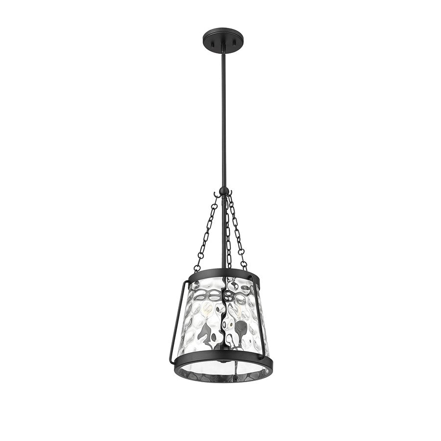 Millennium Lighting Adabella 3Lt Pendant, Black/Clear
