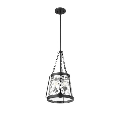 Millennium Lighting Adabella 3Lt Pendant, Black/Clear