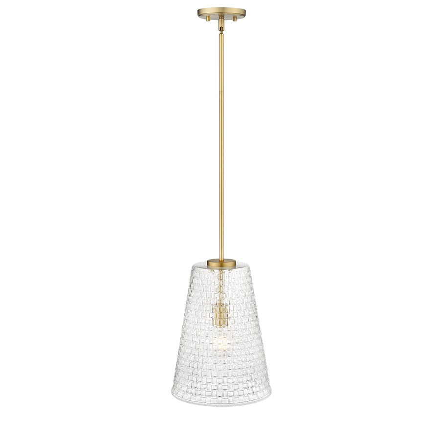 Millennium Lighting Saben 1Lt 15" Pendant, Vintage Brass