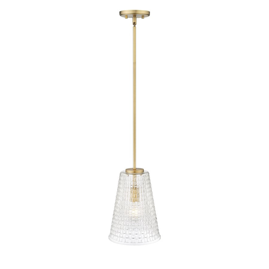 Millennium Lighting Saben 1Lt 12" Pendant, Vintage Brass