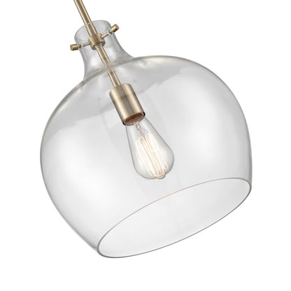 Millennium Lighting 1Lt Pendant, Modern Gold