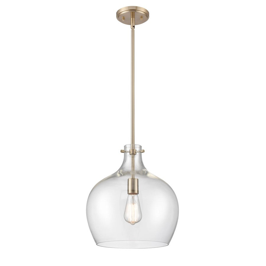Millennium Lighting 1Lt Pendant, Modern Gold