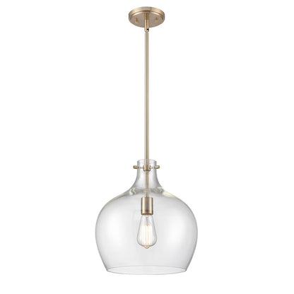 Millennium Lighting 1Lt Pendant, Modern Gold