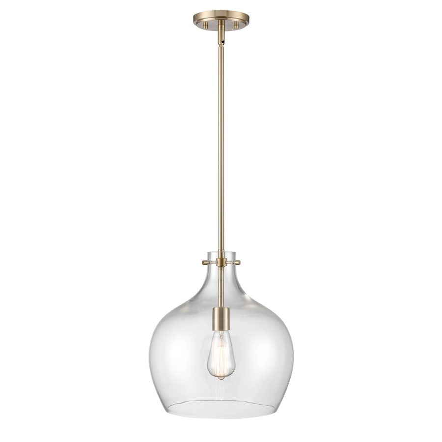Millennium Lighting 1Lt Pendant, Modern Gold