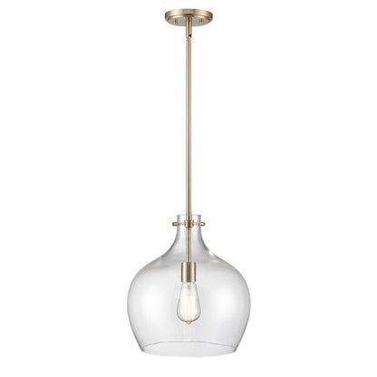 Millennium Lighting 1Lt Pendant, Modern Gold