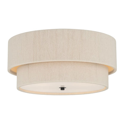 Millennium Lighting Helbert 4 Light Flush Mount, Matte Black - 208104-MB