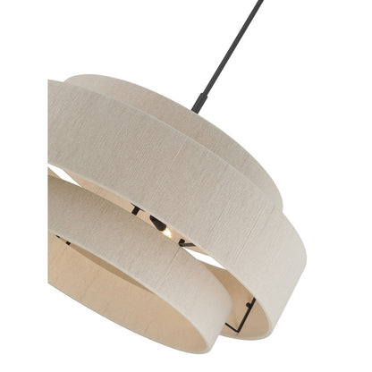 Millennium Lighting Helbert 6 Light Pendant, Matte Black