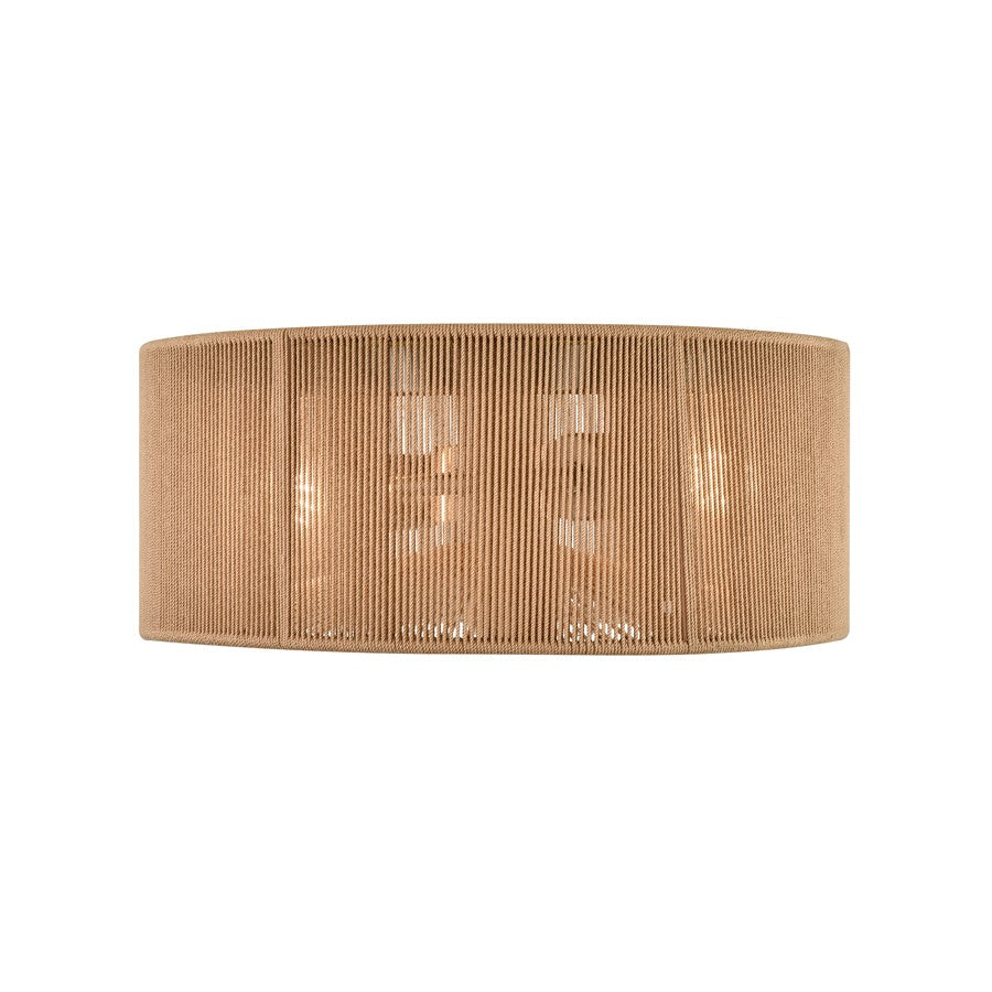 Millennium Lighting 2Lt 6" Round Flushmount, Brushed Nickel