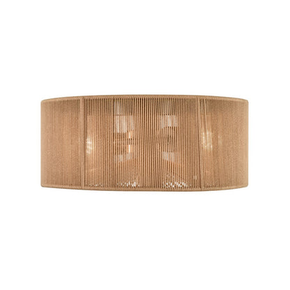 Millennium Lighting 2Lt 6" Round Flushmount, Brushed Nickel