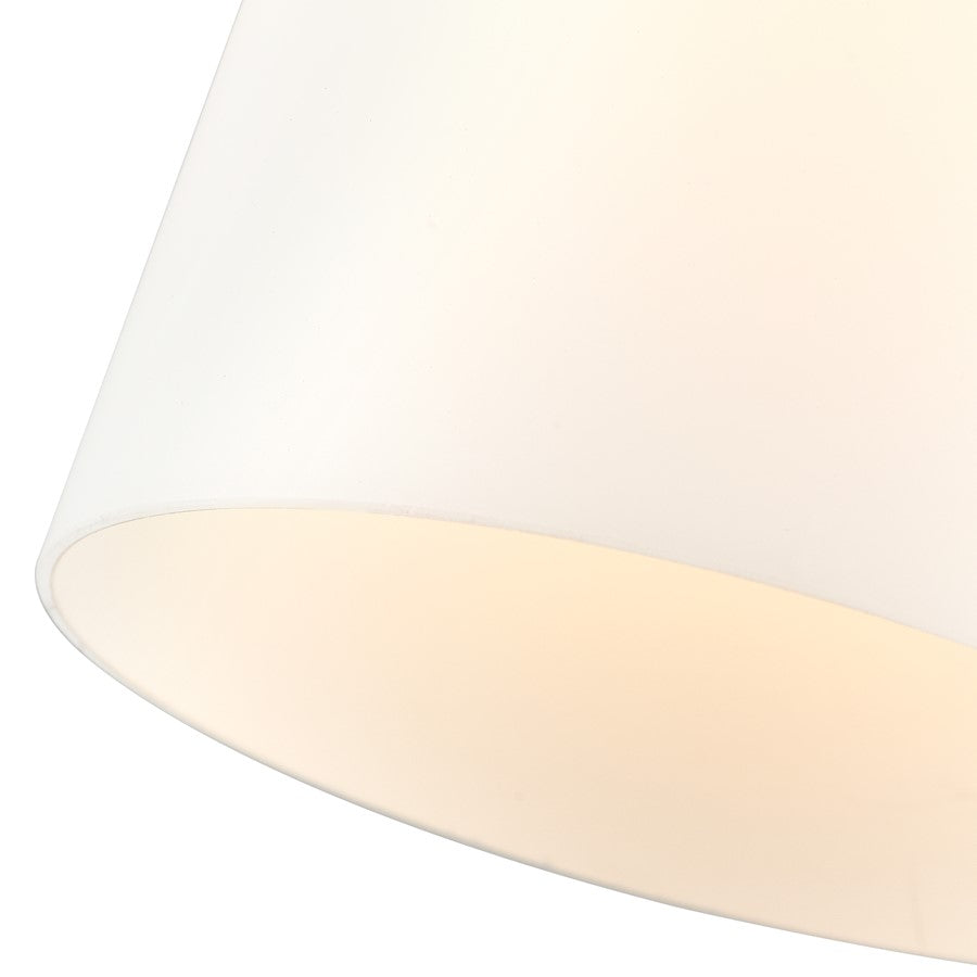 Millennium Lighting Laphia 1Lt 7" Pendant, Modern Gold/Etched Opal