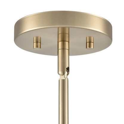 Millennium Lighting Laphia 1Lt 7" Pendant, Modern Gold/Etched Opal