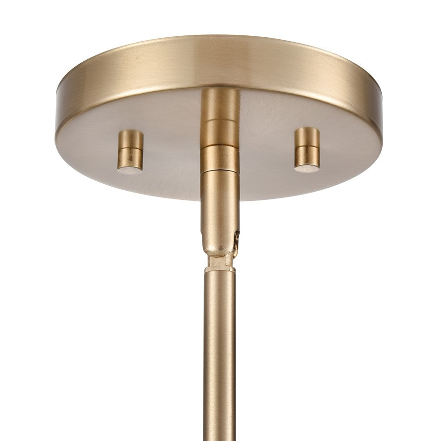 Millennium Lighting Laphia 3Lt 21" Chandelier, Gold/Etched Opal